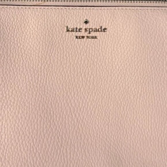 Kate Spade Hazy Morning Pink Triple Gusset Crossbody WKR00448 NEW - Picture 3 of 13